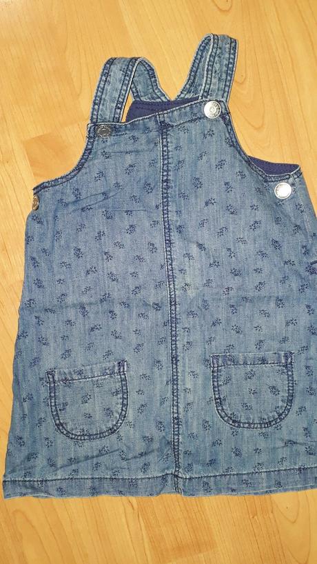 Riflové šatičky, h&m,86