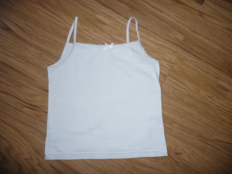 Bílé tílko george na 4-5l- vel.110, george,110