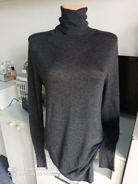 Šaty s rolákem zn."zara" vel."s", zara,s