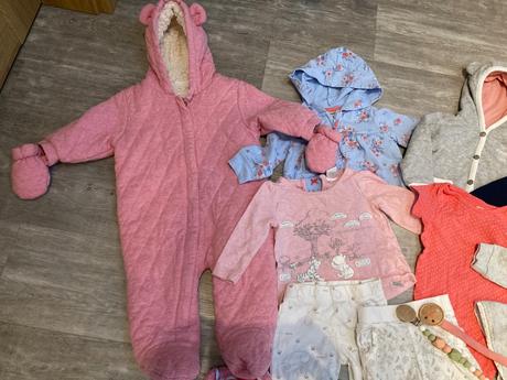 Mix oblečení holcicka 62, 50–62