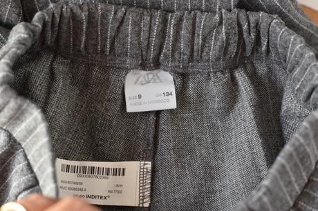 Kalhoty vel. 134, zara,134