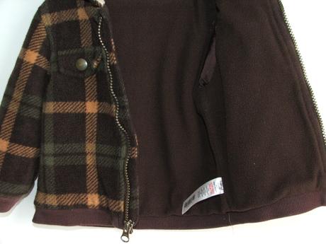 Z183 fleesová bunda vel. 80, nutmeg,80