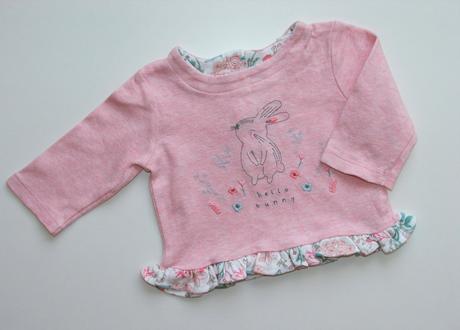 J518 bavlněné dívčí tričko vel. 62, miniclub,62