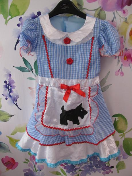 Kostým - krásné šaty dorothy ze země oz apod.,