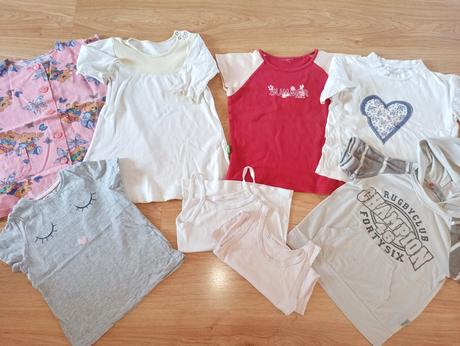 Balík mix oblečení na holku od vel.104-122, 104–116