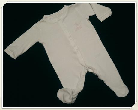 Bílý bavlněný overal / overálek, george,62