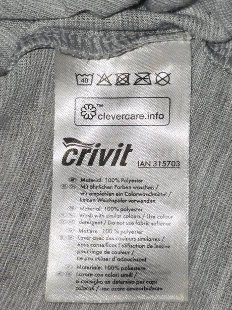 Sportovní tričko, crivit,m