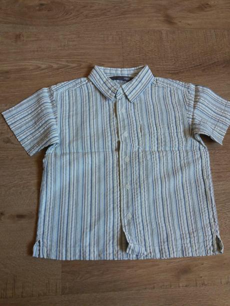 2x chlapecká košile vel. 104 zn. logg a h&m, h&m,104