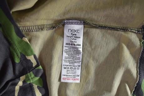 Tričko vel. 7 let, next,122