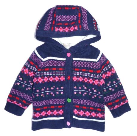 Bavlněný svetřík s kožíškem vel. 68, tu,68