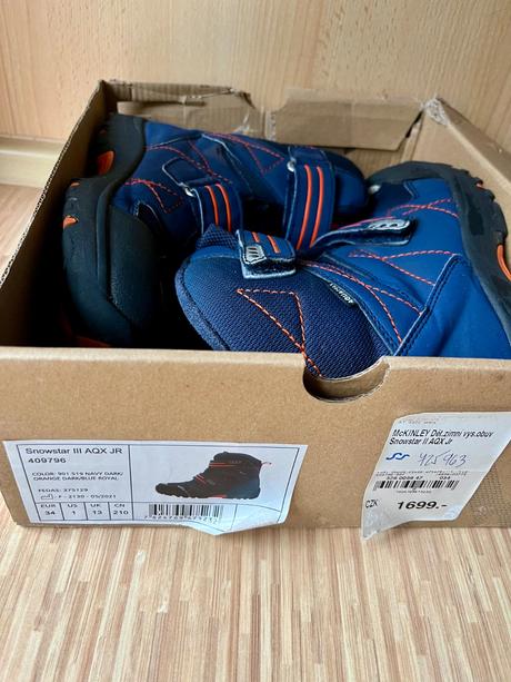 Zimní boty vel.34, mckinley,34