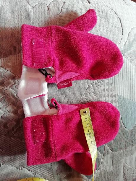 Hezké kval. teplé palcaky od známé značky sterntal, sterntaler,98