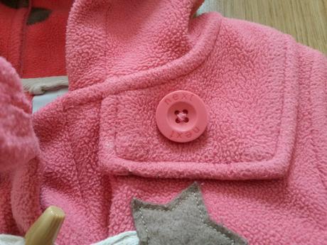 Kabátek růžový, next,86