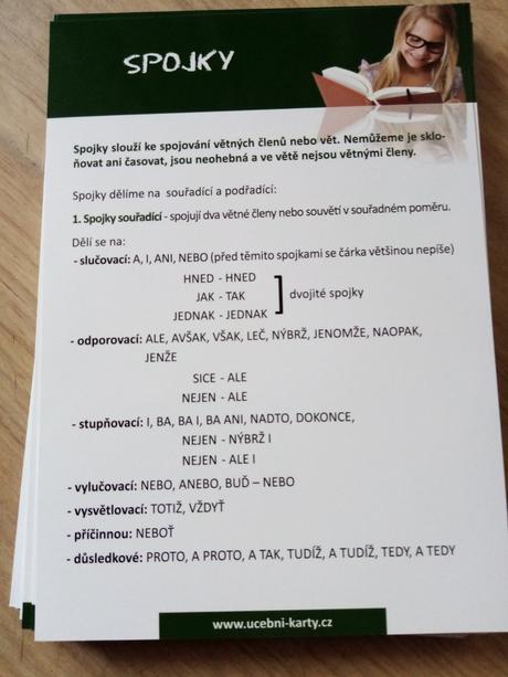 Učební karty pro 1.stupen zš, 