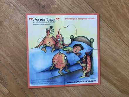 Puzzle pro nejmenší 4ks, 