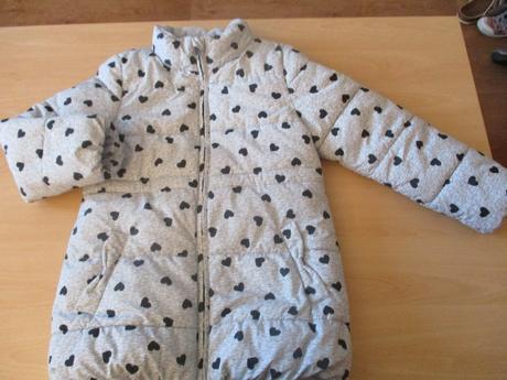 Zimní bunda, h&m,134