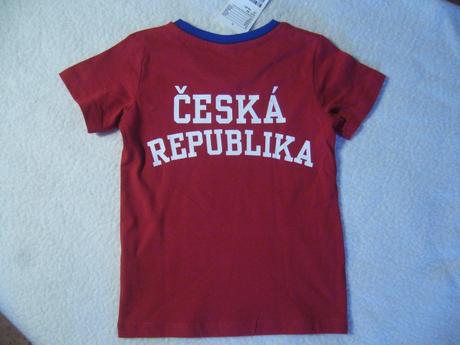 Frajerské bavlněné triko, h&m,92