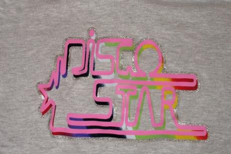 Mikina s kapucí disco star, 158