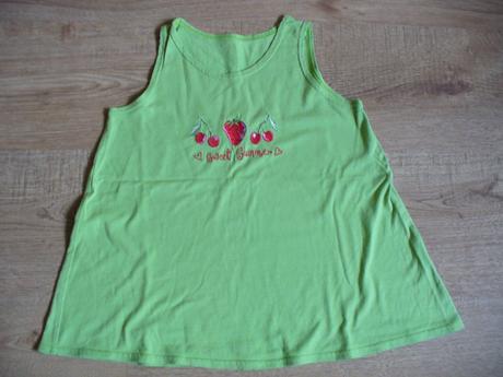 Volné tričko /minišaty s výšivkou vel. 110, 110