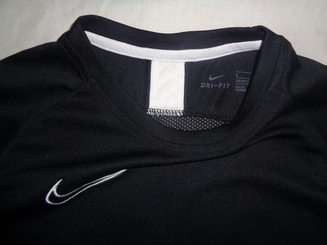 Černobílé funkční tričko nike - dri-fit 128/134, nike,128