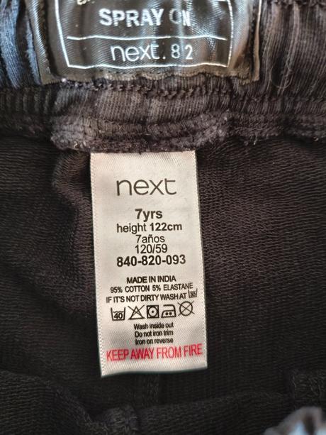 Tepláky chlapecké 116/122, next,116