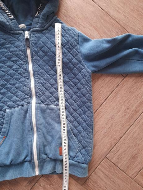 Modrá teplejší mikina zn. cool club, vel. 140, coolclub,140