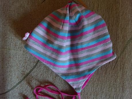 Bavlněná čepice s proužky, vel. 86, 86