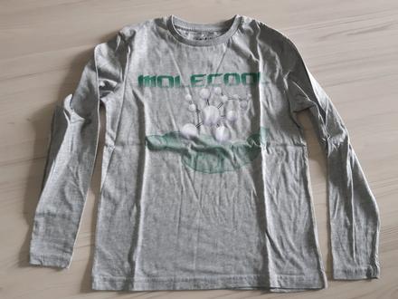Šedivé tričko s dl. rukávem vel. 146/152, marks & spencer,146