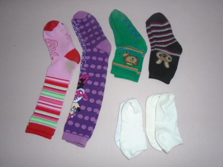 Ponožky podkolenky 6ks vel 26-29, 27