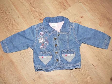 Džínová bundička, ladybird,80