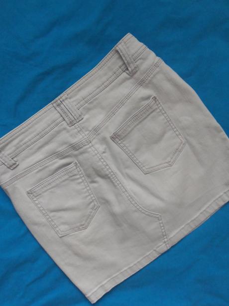 Riflová sukně, c&a,36