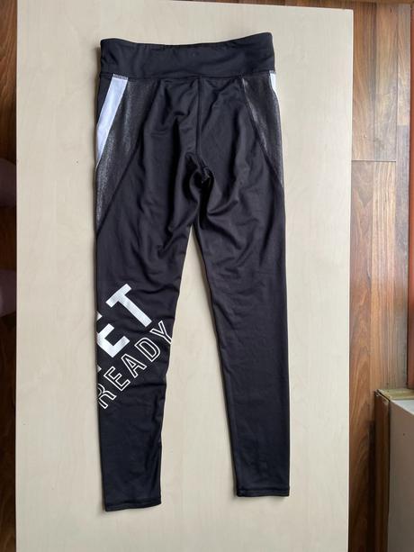 Leginy s pruhy a nápisem, vel asi 146/152 asi i xs, 146