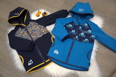 Softshellová bunda, vel. 86-158 - na přání, 80 - 158