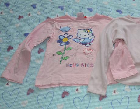 122 128 bavlněné triko hello kitty, sanrio,122