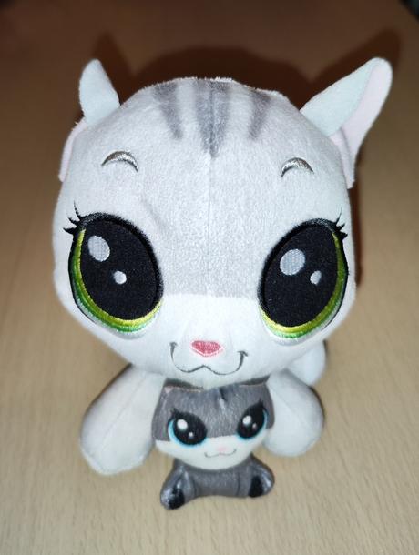 Plyšové kočky hasbro littlest pet shop, 