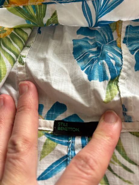 Větrovka letní zn. benetton - v.cca 4/5 let, benetton,110