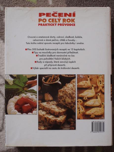 Kniha-kuchař pečení po celý rok praktický průvodce,