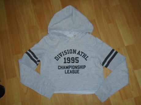 Mikina vel 146/152 hm kroptop, h&m,146