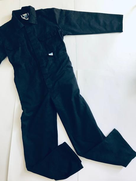 Overál montérkový - v.cca 7/8 let modro černý, 128