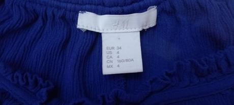 Maxi dlouhé šaty zn."h&m" vel."34" i větší, h&m,34