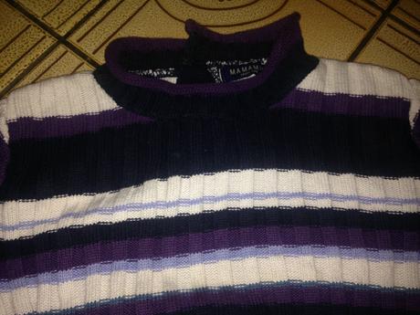 Dívčí svetr proužky, 92