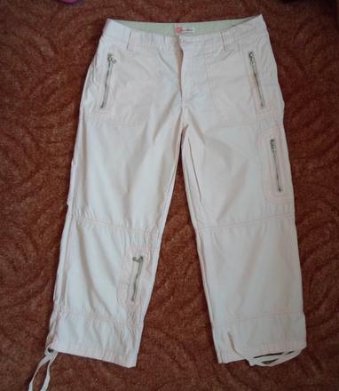 Růžové 3/4 kalhoty, kraťasy, 40