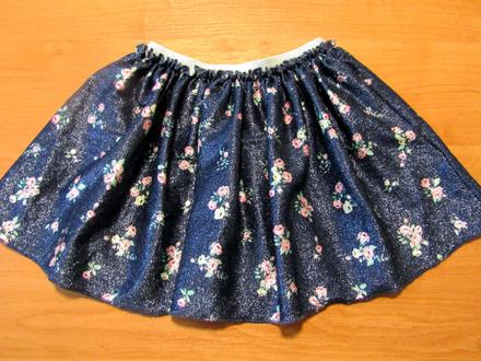 Krásná dívčí sukýnka vel 98-104, h&m,104