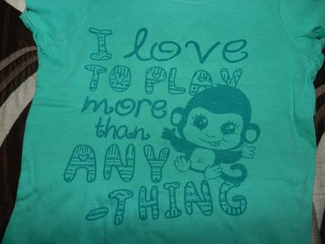 Tričko krátký rukáv opice, reserved,104