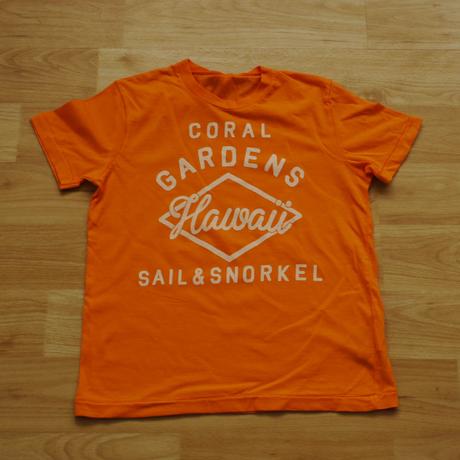 Tricko oranzove benetton vel.m 7-8 let, benetton,134