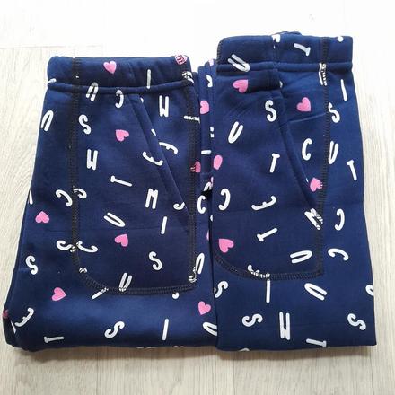 Dívčí zateplené legíny, 116