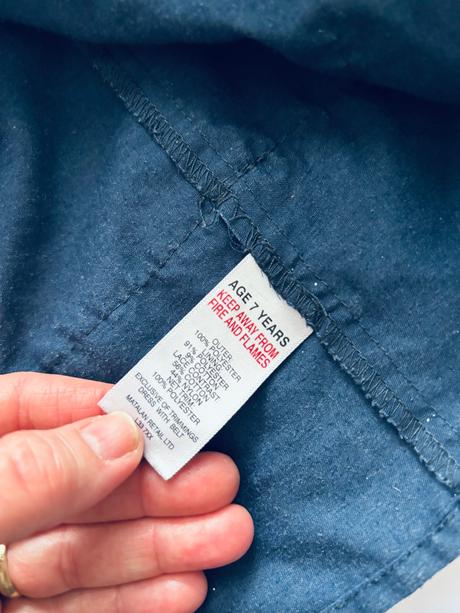 Ob/ mrkaté šaty letní - v. 7 let, 122