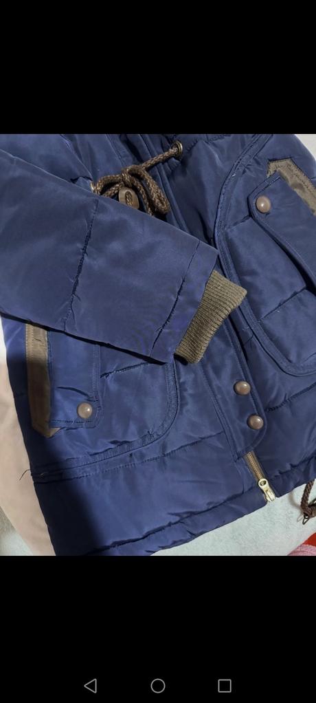 Teplá zimní bunda, s