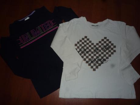 2 ks triček dlouhý rukáv vel. 146/152, pepco,146