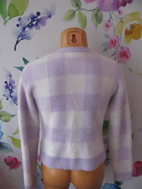 Luxusní,velmi jemný lila svetr lindex, lindex,152